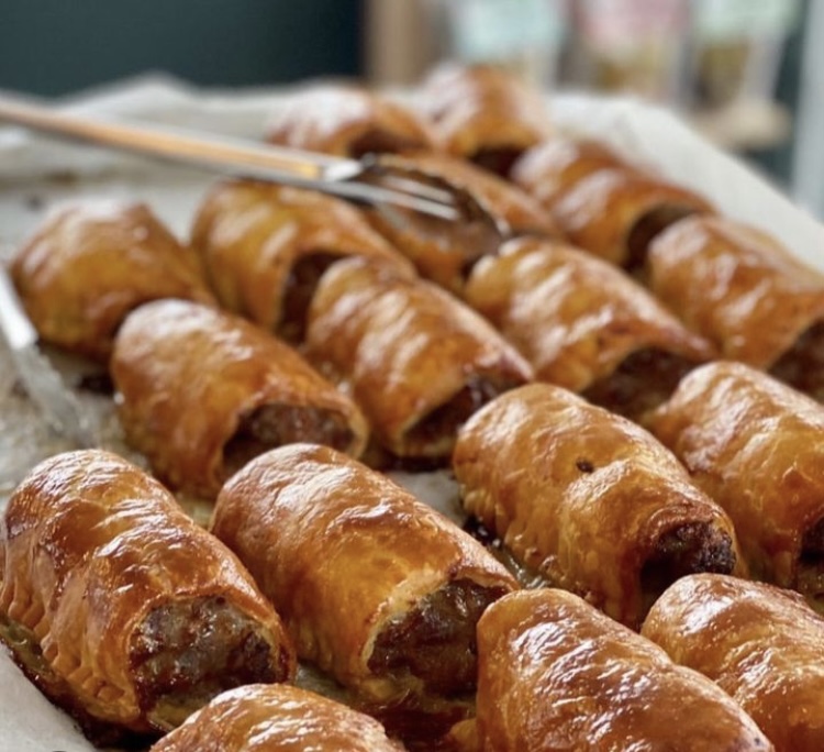 Kendal Farmers Market Sausage rolls