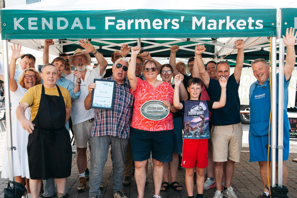 Kendal Farmers Market Lake District Market day Kendal